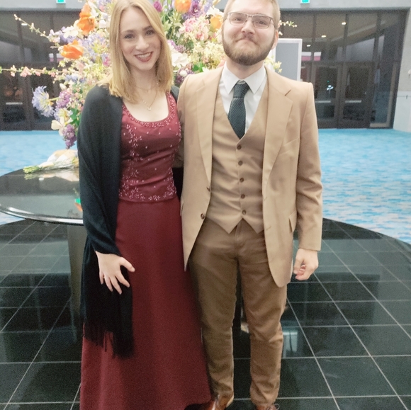 Michaelangelo Beaded Formal Maxi Dress - Picture 13 of 15